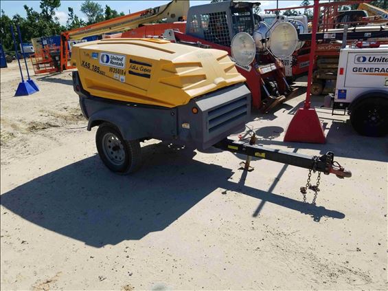 2015 Atlas Copco XAS185KD7 T4 Air Compressor