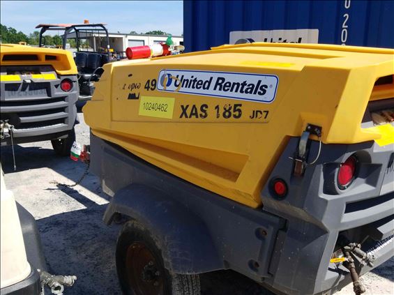 2014 Atlas Copco XAS185JD Air Compressor