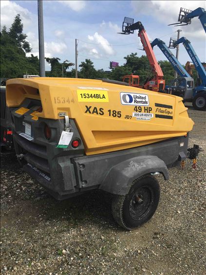 2013 Atlas Copco XAS185 Air Compressor