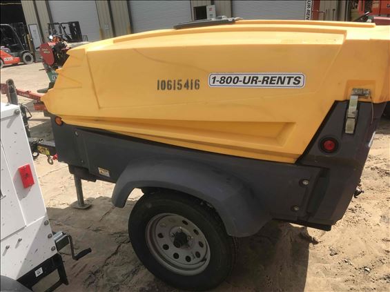 2017 Atlas Copco XAS185KD7 FT4 Air Compressor