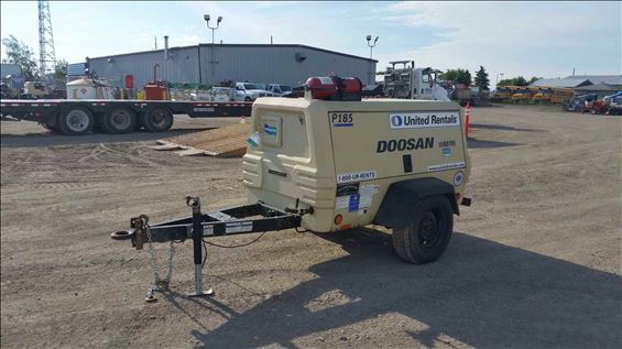 2013 Doosan P185WJD-T4I Air Compressor