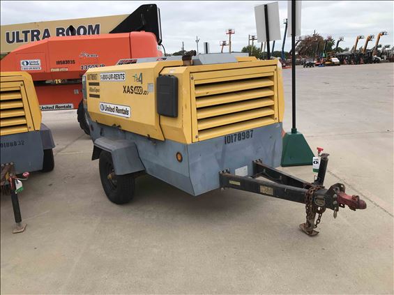 2013 Atlas Copco XAS400JD7 Air Compressor