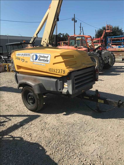 2013 Atlas Copco XAS185JD Air Compressor