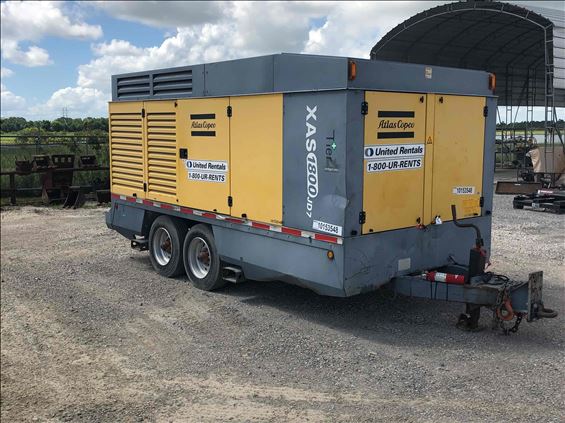2013 Atlas Copco XAS 1800 JD7 Air Compressor