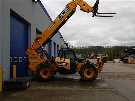 2014 JCB 512-56 S Rough Terrain Forklift