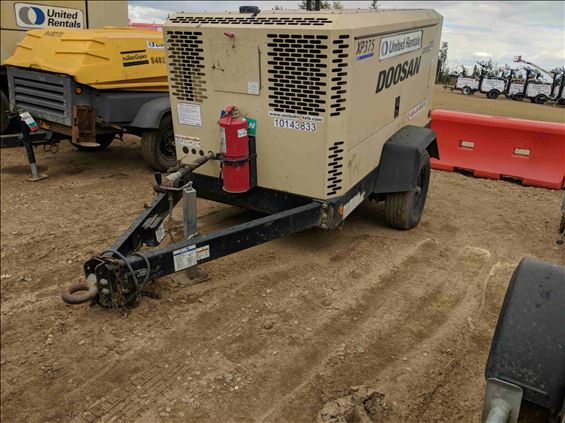 2013 Doosan XP375-WJD Air Compressor