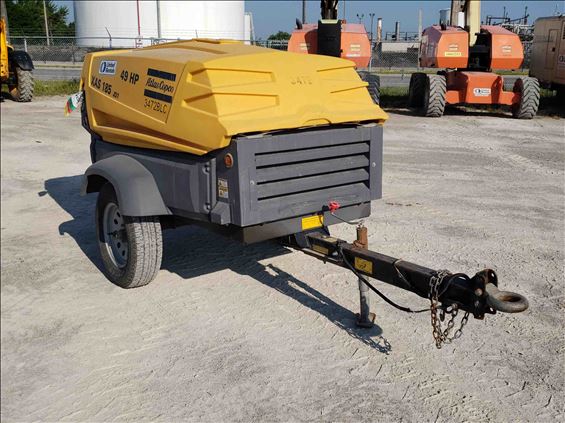 2014 Atlas Copco XAS185 Air Compressor