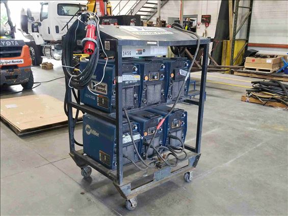 2008 Miller XMT 350 RACK Welder