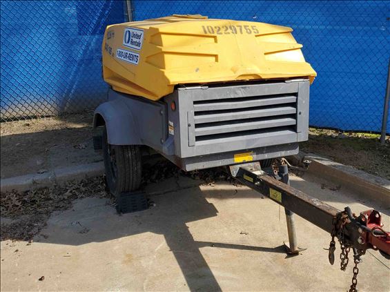 2014 Atlas Copco XAS185JD Air Compressor