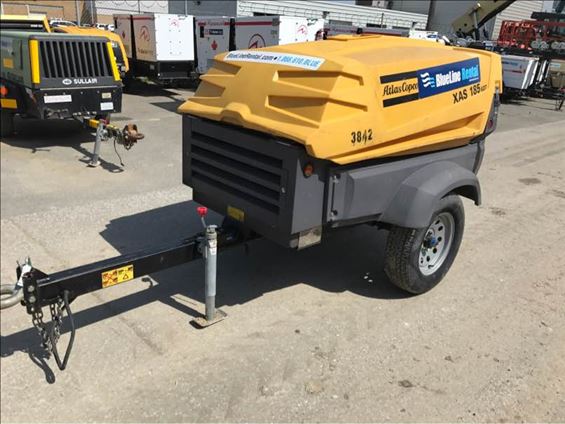 2015 Atlas Copco XAS185 Air Compressor
