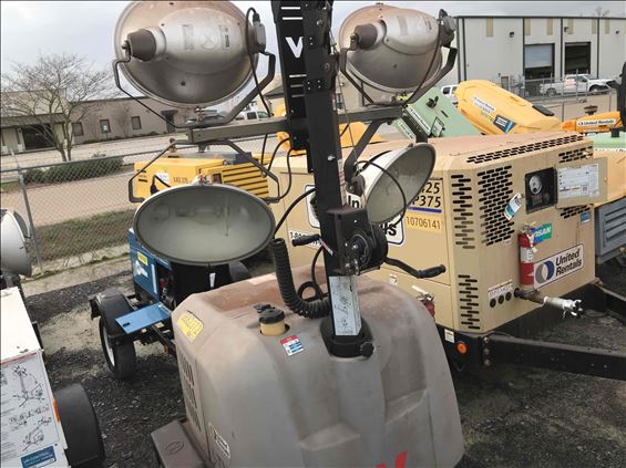 2017 Wacker Neuson LTV6K Towable Light Tower