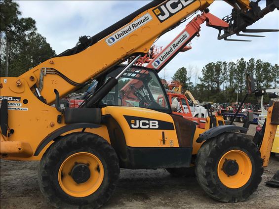 2012 JCB 550-170 Rough Terrain Forklift