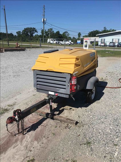 2014 Atlas Copco XAS185JD Air Compressor