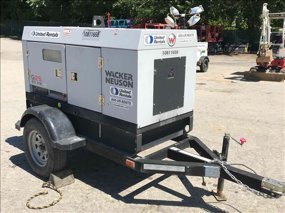 2018 Wacker Neuson G25 T4F Diesel Generator