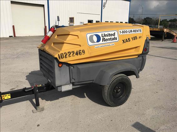2014 Atlas Copco XAS185JD Air Compressor