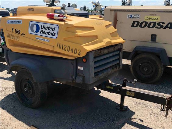 2013 Atlas Copco XAS185JD Air Compressor