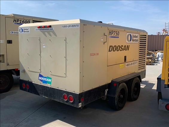 2015 Doosan HP750WCU-T4F Air Compressor