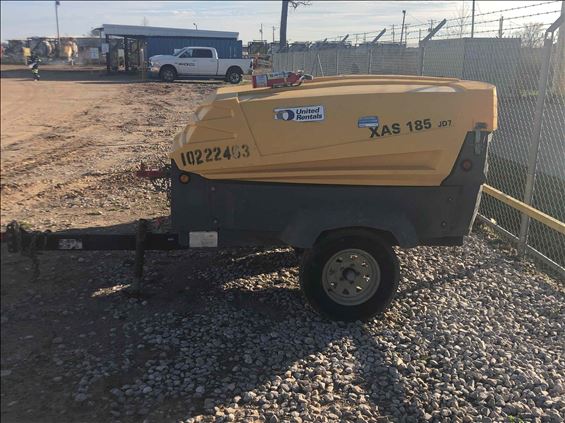 2014 Atlas Copco XAS185JD Air Compressor