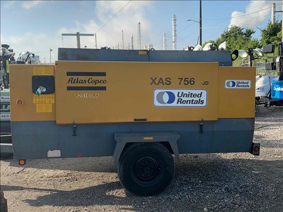 2010 Atlas Copco XAS750CD6 Air Compressor