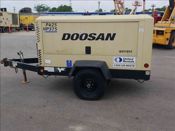2014 Doosan P425/HP375WCUT4 Air Compressor