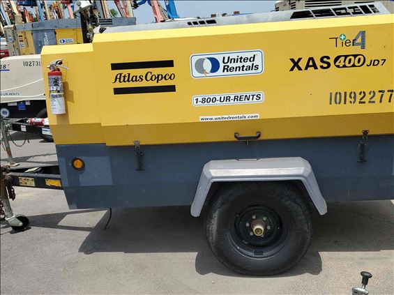 2013 Atlas Copco XAS400JD Air Compressor
