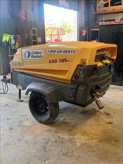 2015 Atlas Copco XAS185KD7 IT4 Air Compressor