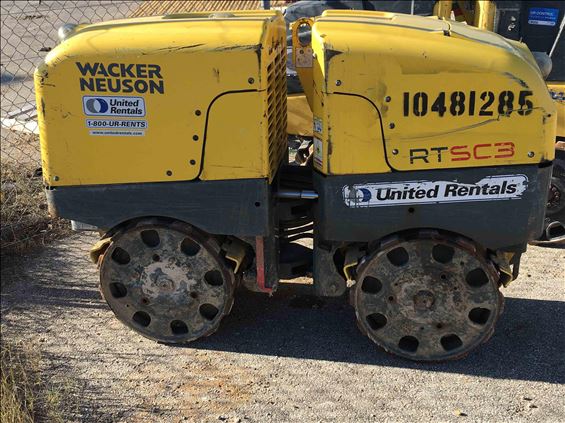 2016 Wacker Neuson RTKX-SC3 Walk-Behind Roller