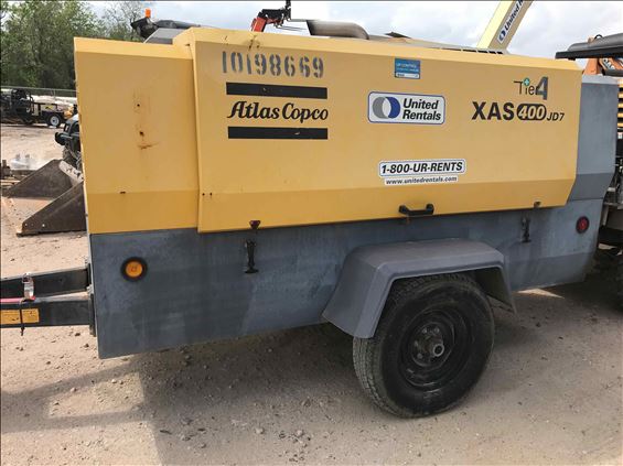 2013 Atlas Copco XAS400JD Air Compressor
