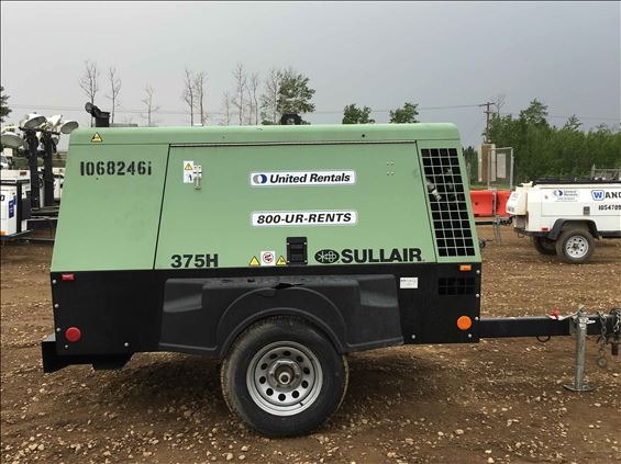 2017 Sullair 375DPQ-JD3 Air Compressor
