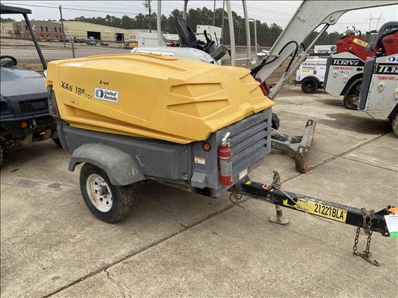 2015 Atlas Copco XAS185 Air Compressor