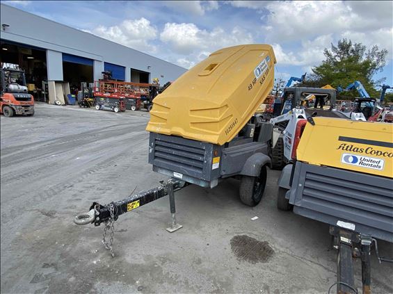 2014 Atlas Copco XAS185JD Air Compressor