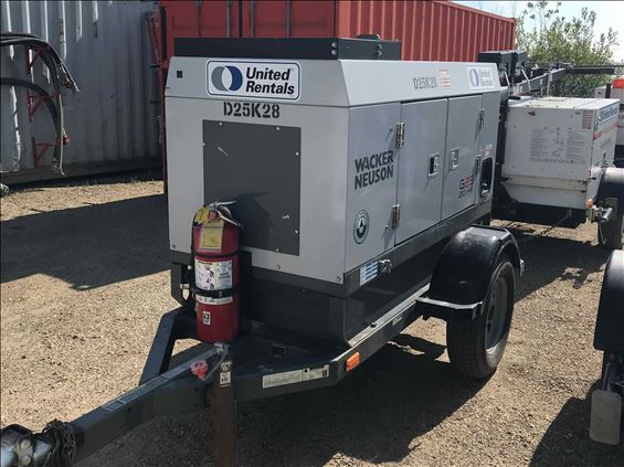 2014 Wacker Neuson G 25 Diesel Generator