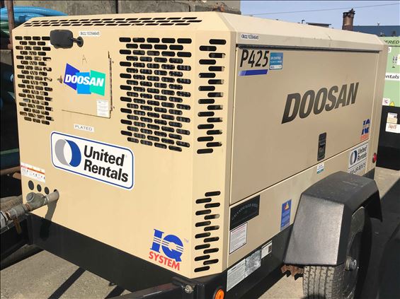 2015 Doosan P425WJD-FX-T3 Air Compressor