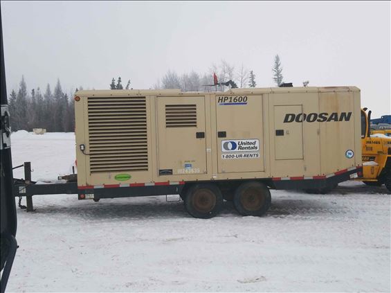2014 Doosan HP1600WCU-T4I Air Compressor