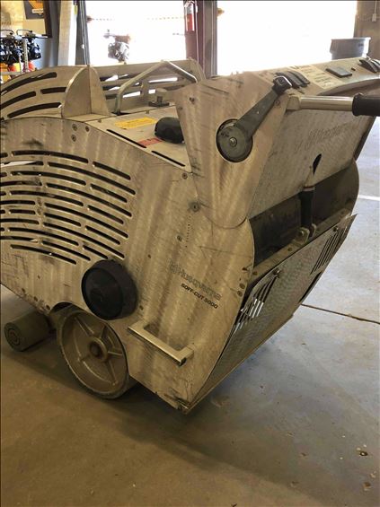 2017 Husqvarna X5000 Street Saw/Blade