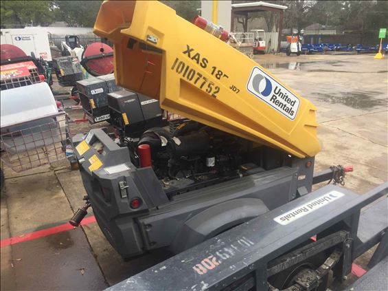 2013 Atlas Copco XAS185JDPETBV Air Compressor
