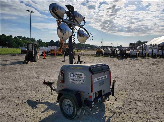 2017 Wacker Neuson LTV6K Towable Light Tower