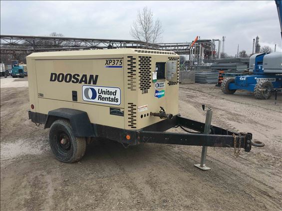 2014 Ingersoll Rand XP375WJDT3 Air Compressor