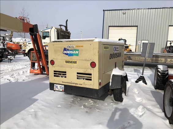 2012 Doosan XP375WJD Air Compressor
