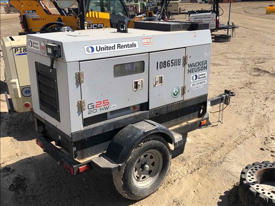 2018 Wacker Neuson G25 T4I Diesel Generator