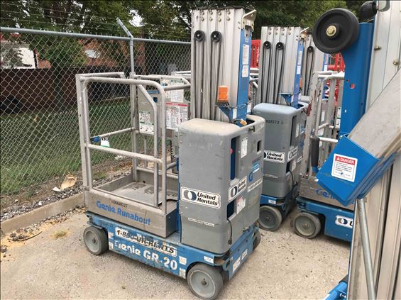 2012 Genie GR-20 Scissor Lift