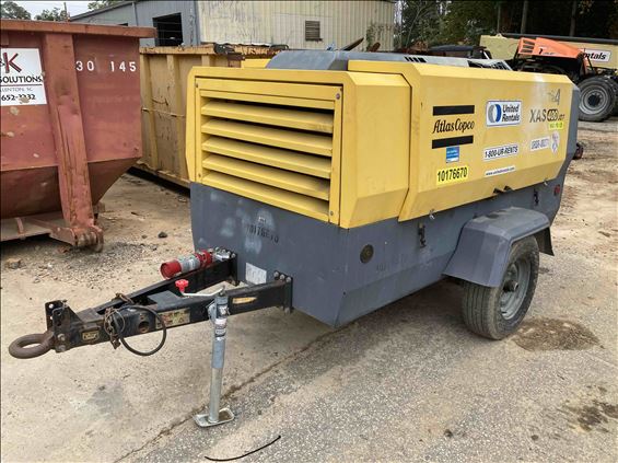 2013 Atlas Copco XAS400 JD7 Air Compressor