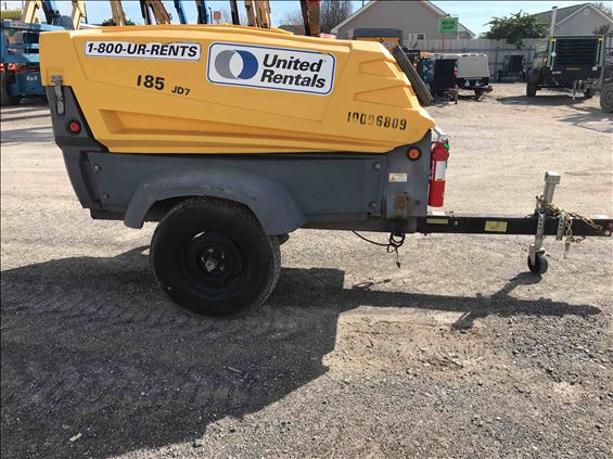 2012 Atlas Copco XAS185JD7 Air Compressor