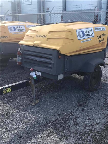 2015 Atlas Copco XAS185KD7 IT4 Air Compressor