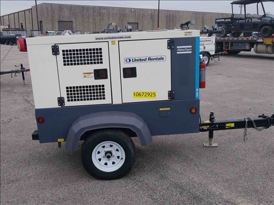 2017 Atlas Copco QAS 45 FT4 Diesel Generator