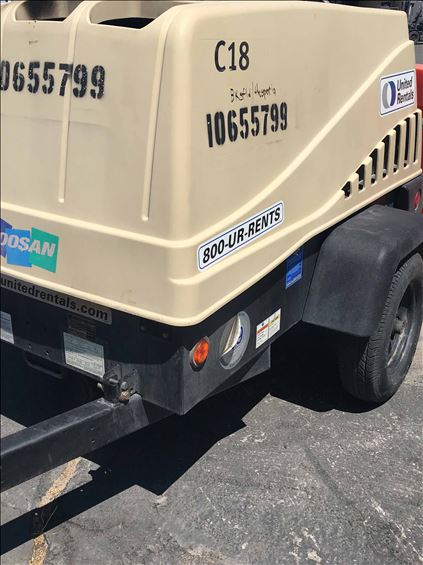 2017 Doosan C185WDZ-T4F Air Compressor