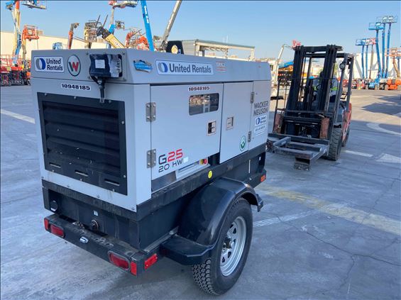 2019 Wacker Neuson G25 T4F Diesel Generator