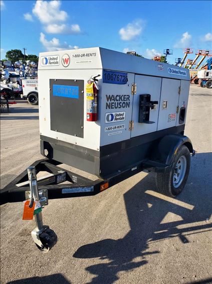 2017 Wacker Neuson G25 T4F Diesel Generator