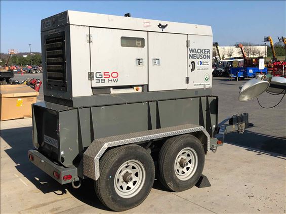 2016 Wacker Neuson G50 ERT T4/ MGT Diesel Generator