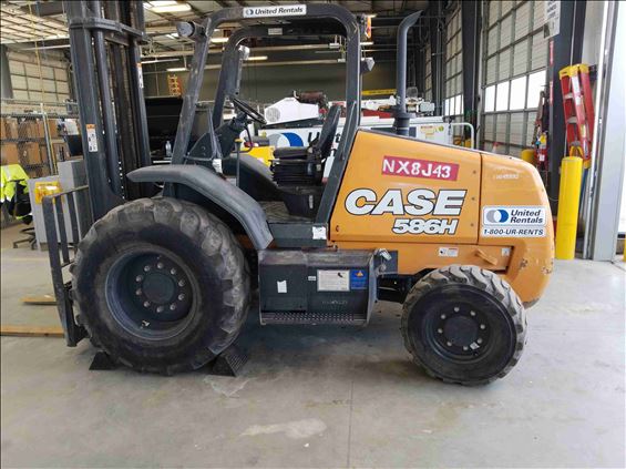2017 Case 586H Rough Terrain Forklift